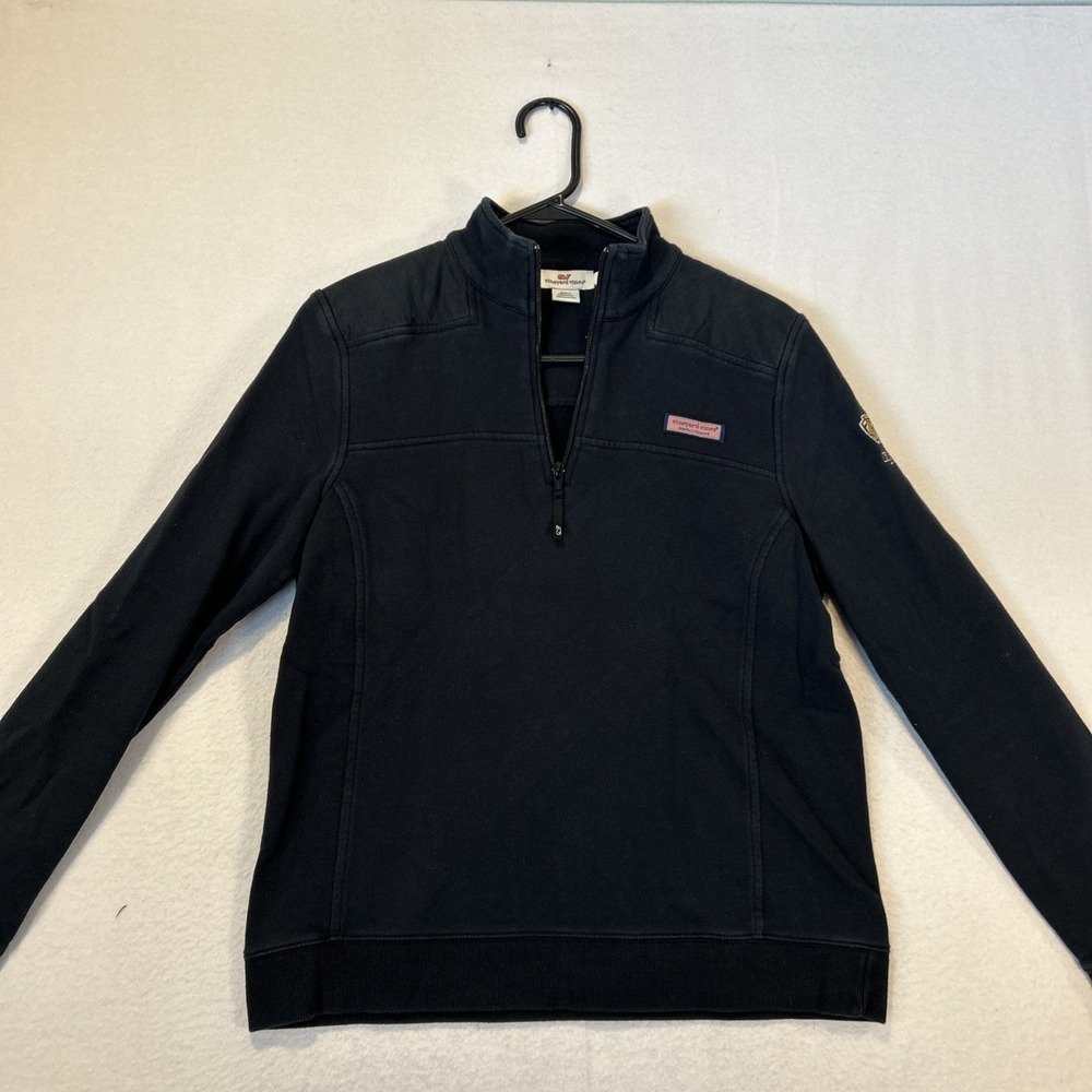 Vineyard Vines Jacket Womens Medium Blue Martha's Vineyard 1/4 Zip Pullover